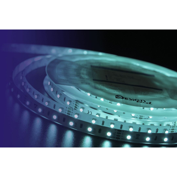 Светодиодная влагозащищенная лента DesignLed 14,4W/m 60LED/m 3535SMD разноцветный 5M 002843