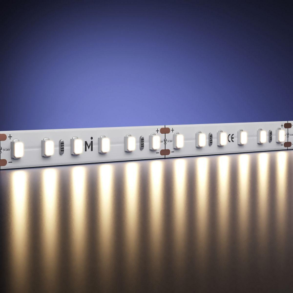 Светодиодная лента Maytoni 9,6W/m 120LED/m 2835SMD теплый белый 5M 201038 Светодиодная лента Maytoni 9,6W/m 120LED/m 2835SMD теплый белый 5M 201038