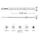 Светодиодная лента Gauss 6W/m 30LED/m 5050SMD разноцветный 5M BT011