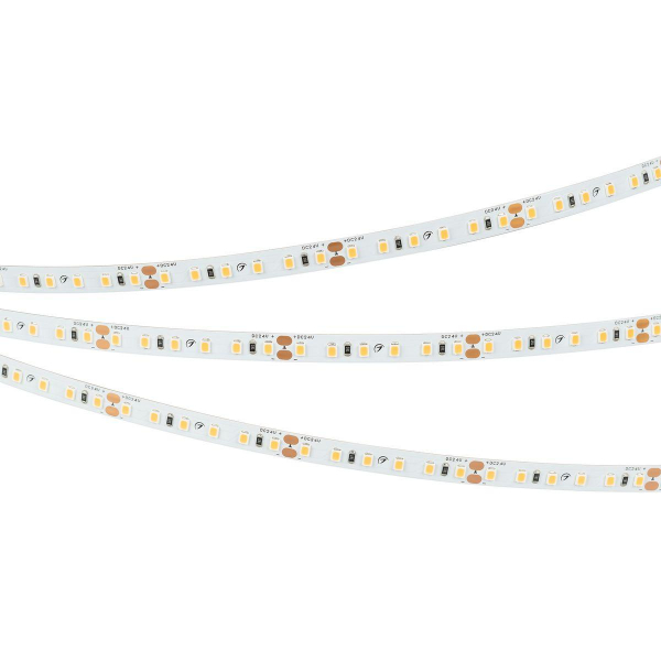 Светодиодная лента Arlight 6W/m 120Led/m 2835SMD золотой 5M RT-A120-8mm 24V Gold 043385 Светодиодная лента Arlight 6W/m 120Led/m 2835SMD золотой 5M RT-A120-8mm 24V Gold 043385