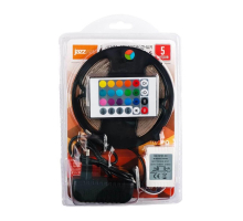 Светодиодная влагозащищенная лента Jazzway 4W/m 54Led/m 2835SMD разноцветная 5M 5034754