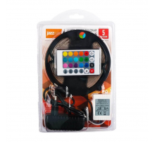 Светодиодная влагозащищенная лента Jazzway 4W/m 54Led/m 2835SMD разноцветная 5M 5034754