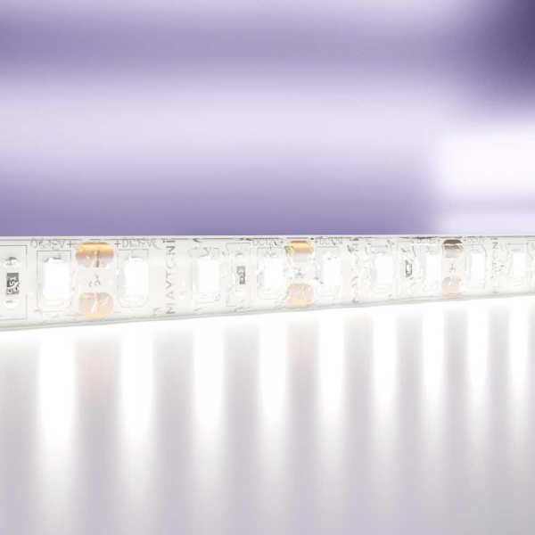 Светодиодная влагозащищенная лента Maytoni Technical 14,4W/m 120LED/m 2835SMD холодный белый 5M 10119 Светодиодная влагозащищенная лента Maytoni Technical 14,4W/m 120LED/m 2835SMD холодный белый 5M 10119