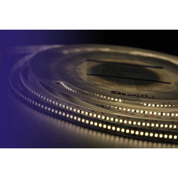 Светодиодная влагозащищенная лента DesignLed 20W/m 300LED/m 2216SMD теплый белый 5M 002840