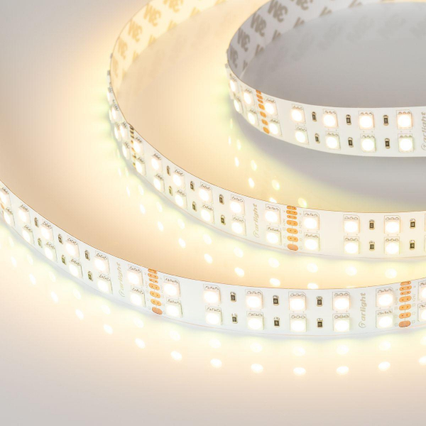 Светодиодная лента Arlight 32W/m 144Led/m 5060SMD разноцветный/теплый белый 5M RT-B144-19mm 24V RGBW-Warm 012327(3) Светодиодная лента Arlight 32W/m 144Led/m 5060SMD разноцветный/теплый белый 5M RT-B144-19mm 24V RGBW-Warm 012327(3)