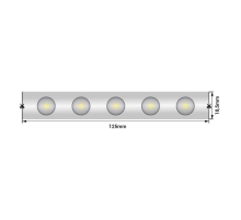 Светодиодная влагозащищенная лента SWG 18W/m 48LED/m 2835SMD теплый белый 5M SWG-248-24-WW20/45-67 008217