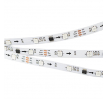 Светодиодная лента Arlight 7,2W/m 30LED/m 5060SMD разноцветная 5M SPI-B30-10mm 12V RGB-PX3 026368(2)