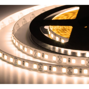 Лента светодиодная герметичная ELF GERMES, 600SMD (2835), 12В, IP65, 5м, белый теплый 2800-3300К ELF-600SMD2835-GERMES-WW