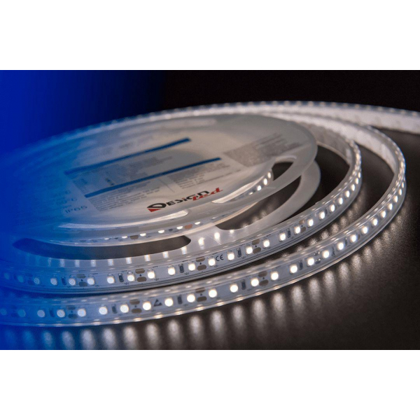 Светодиодная влагозащищенная лента DesignLed 9,6W/m 120LED/m 3528SMD нейтральный белый 5M 002369 Светодиодная влагозащищенная лента DesignLed 9,6W/m 120LED/m 3528SMD нейтральный белый 5M 002369