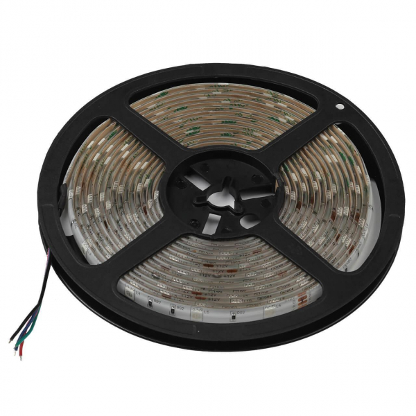 Светодиодная лента ЭРА 7,2W/m 30LED/m 5050SMD RGB 5M KU-5050AD-30D-RGB Б0044120 Светодиодная лента ЭРА 7,2W/m 30LED/m 5050SMD RGB 5M KU-5050AD-30D-RGB Б0044120
