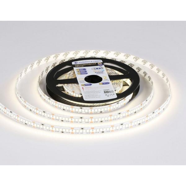 Светодиодная лента Ambrella Light 22W/m 240LED/m 2835SMD дневной белый 5M GS3502 Светодиодная лента Ambrella Light 22W/m 240LED/m 2835SMD дневной белый 5M GS3502