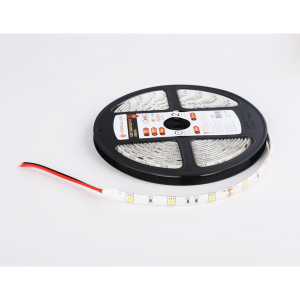 Светодиодная влагозащищенная лента Ambrella Light 7,2W/m 30LED/m 5050SMD теплый белый 5M GS1901 Светодиодная влагозащищенная лента Ambrella Light 7,2W/m 30LED/m 5050SMD теплый белый 5M GS1901