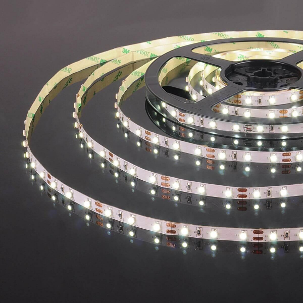 Светодиодная лента Elektrostandard 4,8W/m 60LED/m 2835SMD холодный белый 5M a052955 Светодиодная лента Elektrostandard 4,8W/m 60LED/m 2835SMD холодный белый 5M a052955