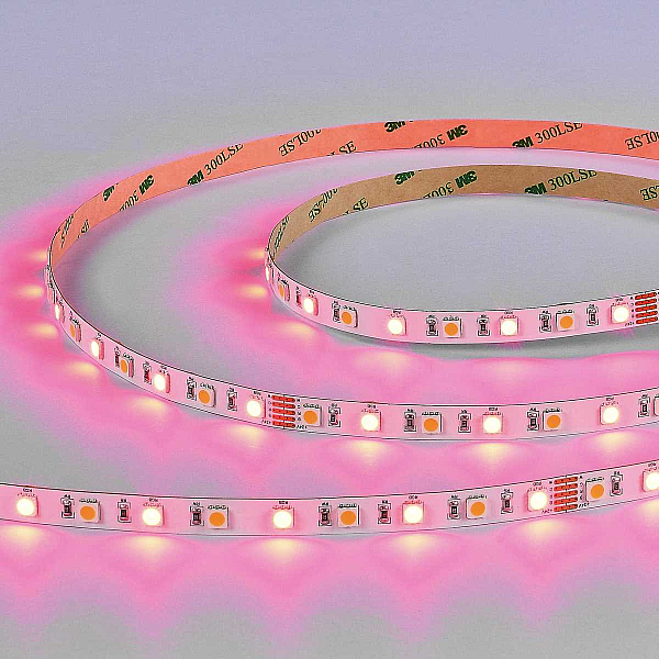 Светодиодная лента ST Luce 17,28W/m 5050SMD 4000К+RGB 5M ST5019.418.20RGBW