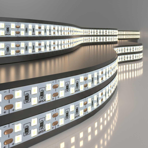 Светодиодная лента Elektrostandard 18W/m 240LED/m дневной белый 5M a061090