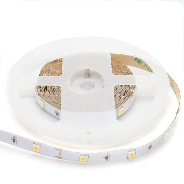 Светодиодная лента Apeyron 7,2W/m 30Led/m 5050SMD дневной белый 5M 00-149 Светодиодная лента Apeyron 7,2W/m 30Led/m 5050SMD дневной белый 5M 00-149