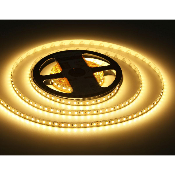 Светодиодная лента Ambrella Light 10W/m 120LED/m 2835SMD теплый белый 5M GS3101 Светодиодная лента Ambrella Light 10W/m 120LED/m 2835SMD теплый белый 5M GS3101