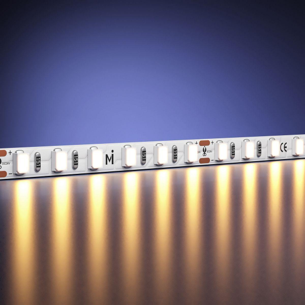 Светодиодная лента Maytoni 9,6W/m 120LED/m 2835SMD теплый белый 5M 201108 Светодиодная лента Maytoni 9,6W/m 120LED/m 2835SMD теплый белый 5M 201108