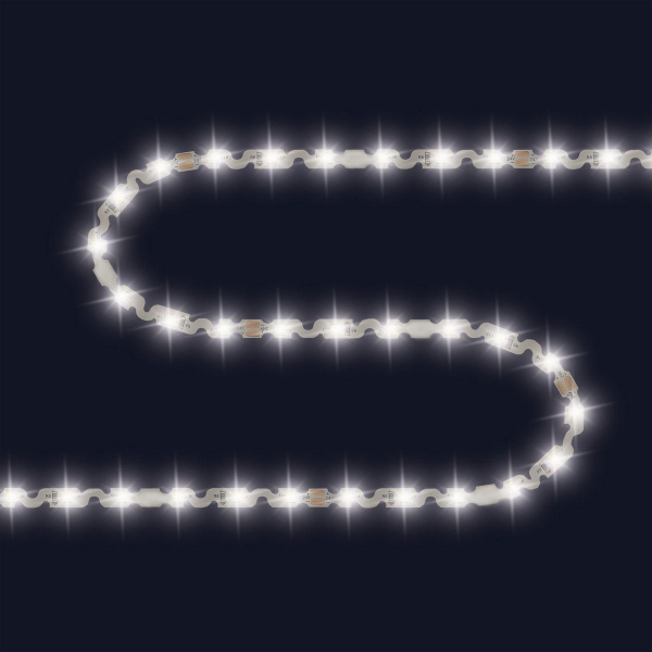 Светодиодная лента Apeyron 5W/m 60LED/m 2835SMD дневной белый 5M 00-350 Светодиодная лента Apeyron 5W/m 60LED/m 2835SMD дневной белый 5M 00-350