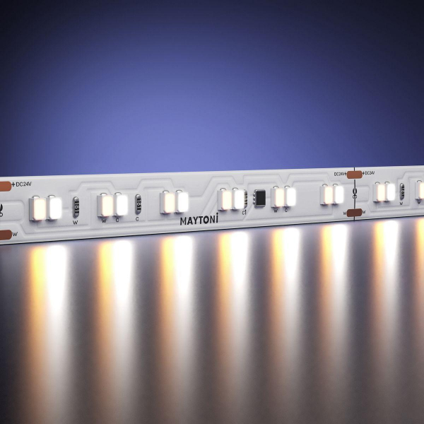 Светодиодная лента Maytoni 21,3W/m 168LED/m 2835SMD от теплого до холодного 5M 201127 Светодиодная лента Maytoni 21,3W/m 168LED/m 2835SMD от теплого до холодного 5M 201127