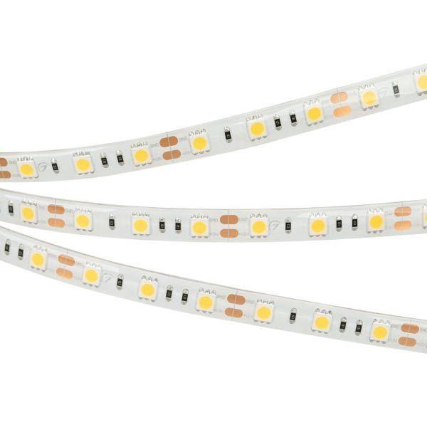 Светодиодная влагозащищенная лента Arlight 14,4W/m 60LED/m 5060SMD теплый белый 5M 014692(2) Светодиодная влагозащищенная лента Arlight 14,4W/m 60LED/m 5060SMD теплый белый 5M 014692(2)