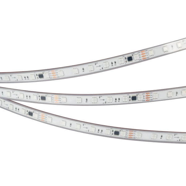 Светодиодная лента Arlight 12W/m 60LED/m 5060SMD разноцветный 5М SPI-PS-B60-12mm 24V 039181 Светодиодная лента Arlight 12W/m 60LED/m 5060SMD разноцветный 5М SPI-PS-B60-12mm 24V 039181