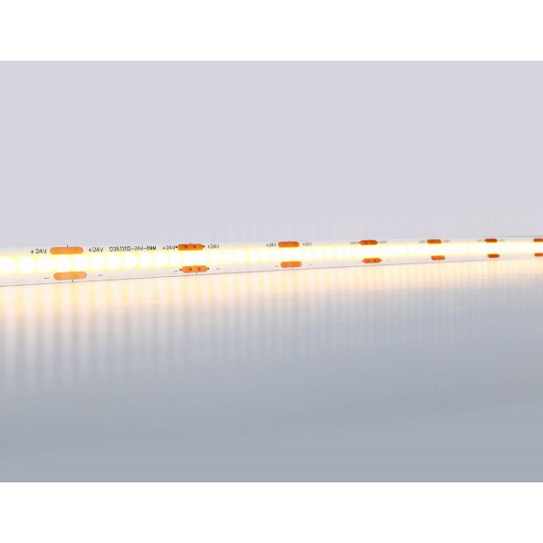 Светодиодная лента Ambrella Light 10W/m 320LED/m COB теплый белый 5M GS4651 Светодиодная лента Ambrella Light 10W/m 320LED/m COB теплый белый 5M GS4651