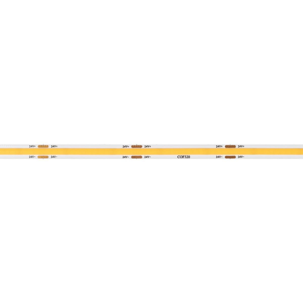 Светодиодная лента Arlight 8W/m 320LED/m CSPSMD холодный белый 5M COB-X320-8mm 24V White6000 039020 Светодиодная лента Arlight 8W/m 320LED/m CSPSMD холодный белый 5M COB-X320-8mm 24V White6000 039020