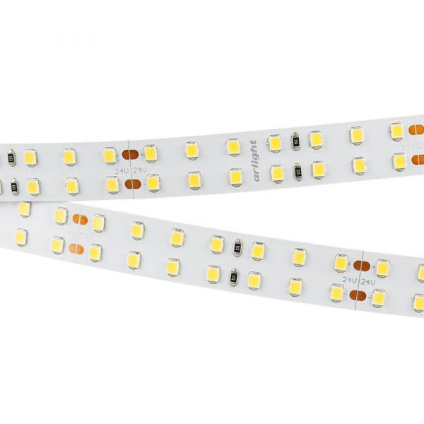 Светодиодная лента Arlight 20W/m 196LED/m 2835SMD теплый белый 5M 019091(B) Светодиодная лента Arlight 20W/m 196LED/m 2835SMD теплый белый 5M 019091(B)