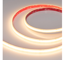 Светодиодная влагозащищенная лента Arlight 5W/m 480Led/m CSP теплый белый 5M герметичная COB-PS-X480-12mm 24V Warm2700 041784(1)