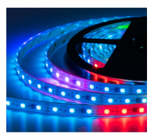 Лента светодиодная герметичная ELFLED 300SMD, 12В, IP66, 5м, RGB SPI WS2811 ELFLED-12300-IP66-RGB SPI