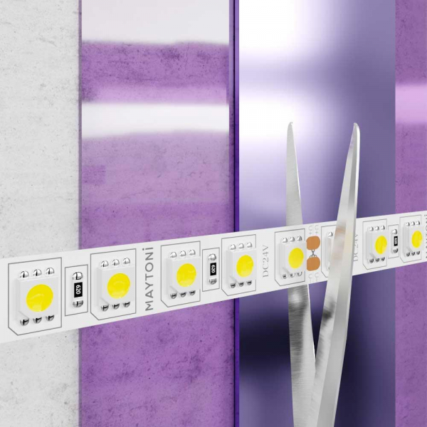 Светодиодная лента Maytoni Led Strip 21W/m 5050SMD теплый белый 5M 20022 Светодиодная лента Maytoni Led Strip 21W/m 5050SMD теплый белый 5M 20022