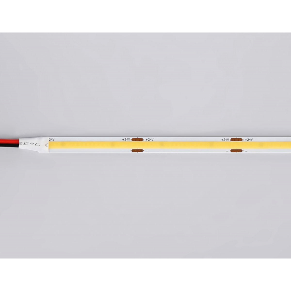 Светодиодная лента Ambrella Light 12W/m 480LED/m COB дневной белый 5M GS4702 Светодиодная лента Ambrella Light 12W/m 480LED/m COB дневной белый 5M GS4702