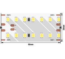 Светодиодная влагозащищенная лента DesignLed 25W/m 280LED/m 2835SMD нейтральный белый 2,5M 003246