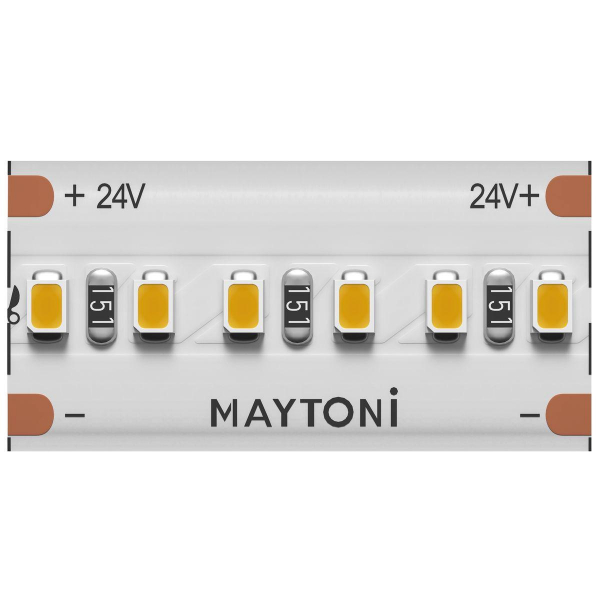 Светодиодная лента Maytoni 21,5W/m 300LED/m 2216SMD теплый белый 5M 201063 Светодиодная лента Maytoni 21,5W/m 300LED/m 2216SMD теплый белый 5M 201063