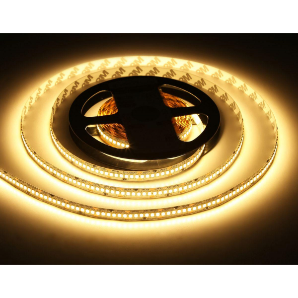 Светодиодная лента Ambrella Light 18W/m 240LED/m 2835SMD теплый белый 5M GS3301 Светодиодная лента Ambrella Light 18W/m 240LED/m 2835SMD теплый белый 5M GS3301