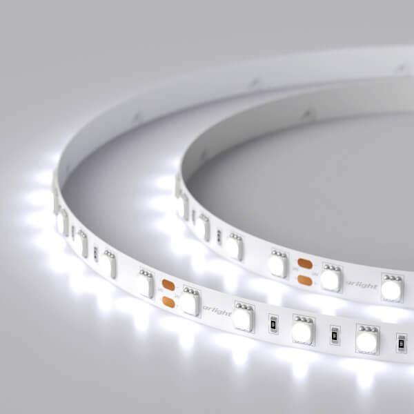 Светодиодная лента Arlight 14,4W/m 60LED/m 5060SMD холодный белый 5M 013757(2) Светодиодная лента Arlight 14,4W/m 60LED/m 5060SMD холодный белый 5M 013757(2)