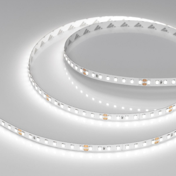 Светодиодная лента Arlight 9,6W/m 128LED/m 2835SMD холодный белый 5M RT-A128-8mm 24V White6000 038755 Светодиодная лента Arlight 9,6W/m 128LED/m 2835SMD холодный белый 5M RT-A128-8mm 24V White6000 038755