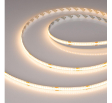 Светодиодная лента Arlight 8W/m 320LED/m CSP теплый белый 50М COB-X320-8mm 48V Warm2700 043242