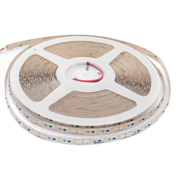 Светодиодная лента Apeyron 14,4W/m 60LED/m 2835SMD теплый белый 20M 00-115 Светодиодная лента Apeyron 14,4W/m 60LED/m 2835SMD теплый белый 20M 00-115
