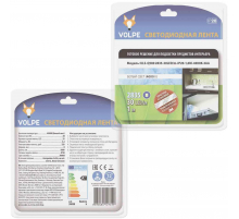 Светодиодная лента Volpe 2,4W/m 30LED/m белый 1M ULS-Q580 2835-30LED/m-IP20-1,0M-4000K-3AA UL-00006535