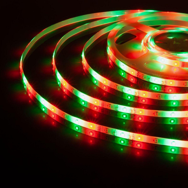 Светодиодная влагозащищенная лента Elektrostandard 4,8W/m 60LED/m 2835SMD RGB 5M a050579 Светодиодная влагозащищенная лента Elektrostandard 4,8W/m 60LED/m 2835SMD RGB 5M a050579