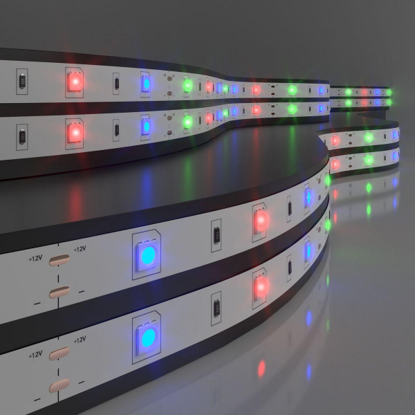 Светодиодная лента Elektrostandard 7,2W/m 30LED/m 5050SMD разноцветная 5M a049848 Светодиодная лента Elektrostandard 7,2W/m 30LED/m 5050SMD разноцветная 5M a049848