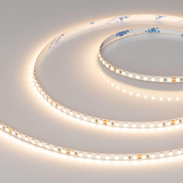 Светодиодная лента Arlight 9,6W/m 160LED/m 2835SMD теплый белый 5M RT-A160-5mm 24V Warm2700 037803 Светодиодная лента Arlight 9,6W/m 160LED/m 2835SMD теплый белый 5M RT-A160-5mm 24V Warm2700 037803