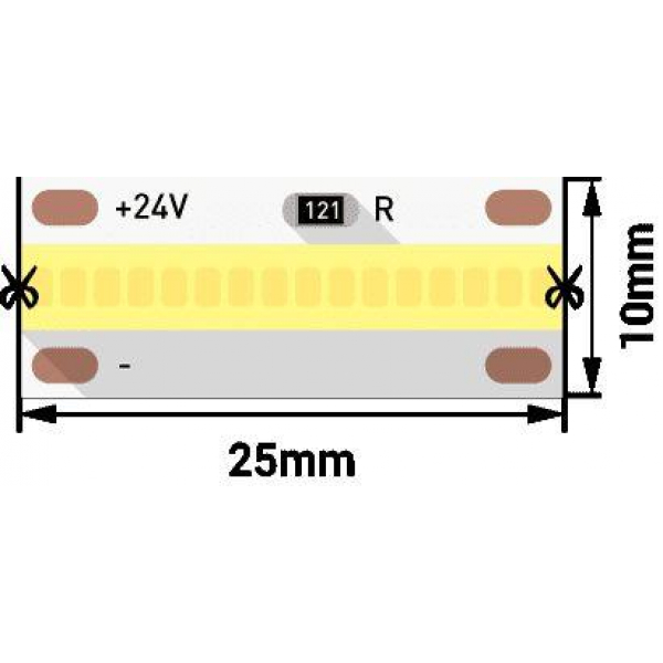 Светодиодная влагозащищенная лента DesignLed 14W/m 640LED/m FOBSMD нейтральный белый 5M 005697 Светодиодная влагозащищенная лента DesignLed 14W/m 640LED/m FOBSMD нейтральный белый 5M 005697