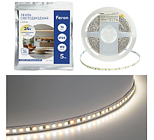 Светодиодная лента Feron LS504 16W/m 192LED/m 2835SMD 3000К+6500K 5M 51835