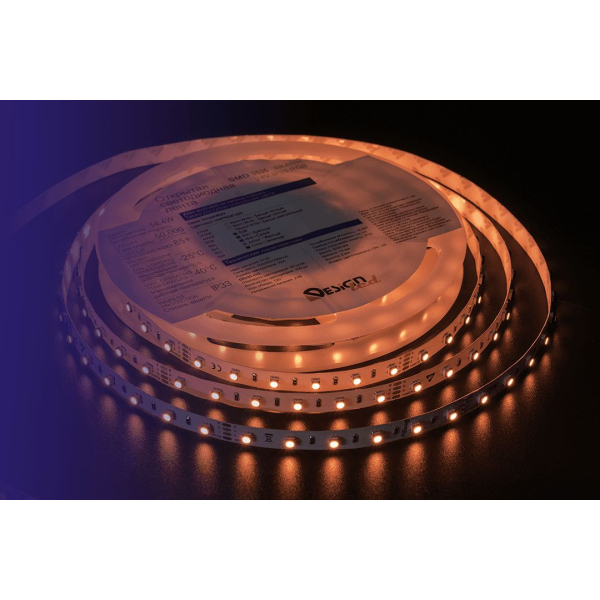 Светодиодная влагозащищенная лента DesignLed 14,4W/m 60LED/m 3535SMD разноцветный 5M 002843