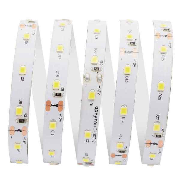 Светодиодная лента Apeyron 9,6W/m 60LED/m 2835SMD дневной белый 2M 219BL Светодиодная лента Apeyron 9,6W/m 60LED/m 2835SMD дневной белый 2M 219BL