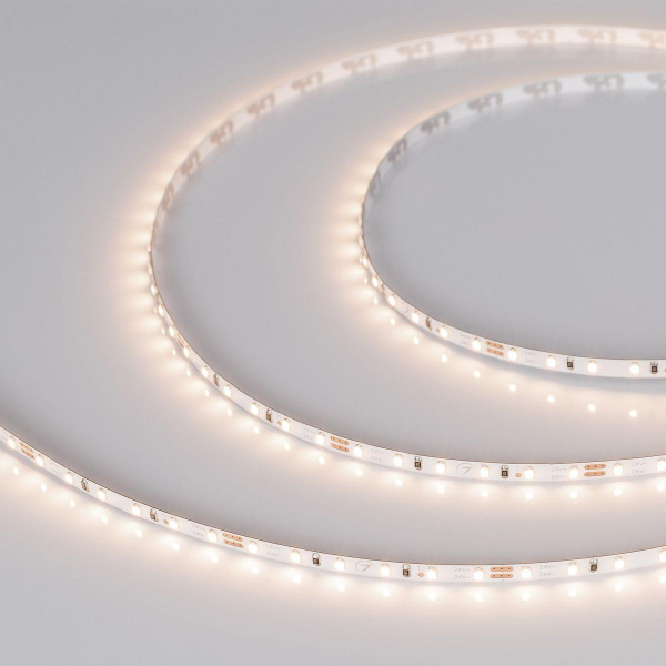 Светодиодная лента Arlight 4W/m 120Led/m 2216SMD теплый белый 5M MICROLED-M120-4mm 24V Warm3500 040606 Светодиодная лента Arlight 4W/m 120Led/m 2216SMD теплый белый 5M MICROLED-M120-4mm 24V Warm3500 040606