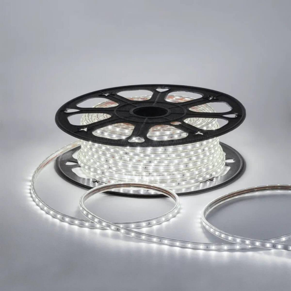Светодиодная влагозащищенная лента OGM 5W/m 60LED/m 2835SMD дневной белый 50M O17-02 Светодиодная влагозащищенная лента OGM 5W/m 60LED/m 2835SMD дневной белый 50M O17-02